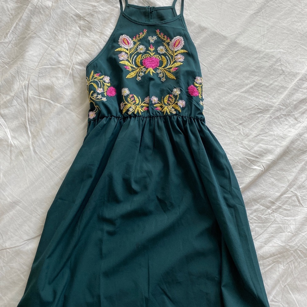 Embroidered dress